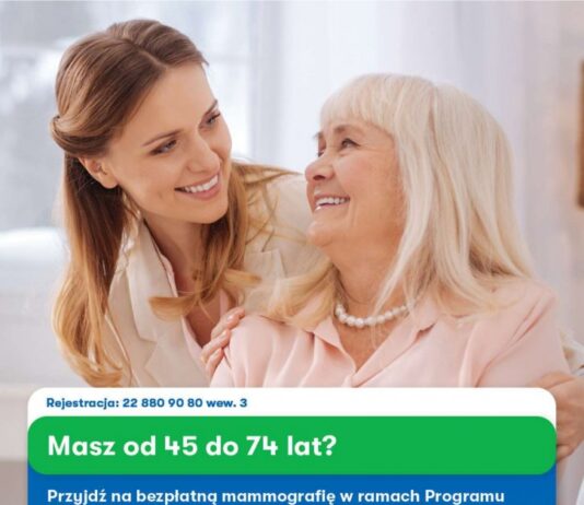 Bezpłatne badania mammograficzne