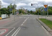 Chylonia: Prawoskręt z ul. Swarzewskiej
