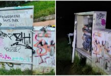 Dewastacja szafki wyłączyła oświetlenie w Parku Centralnym